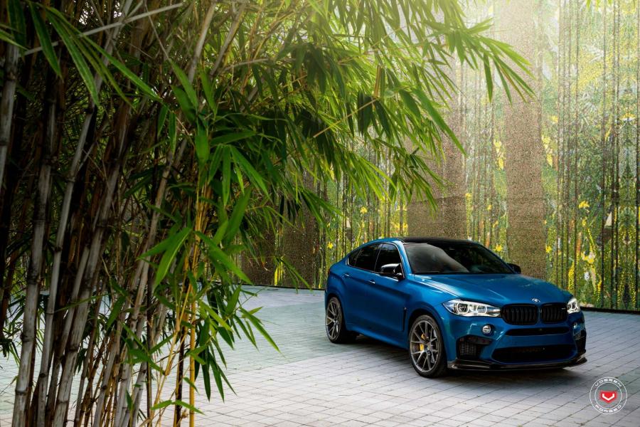  BMW X6 M on Vossen Wheels (VPS-306) 2017 года  (фото 13 из 17)